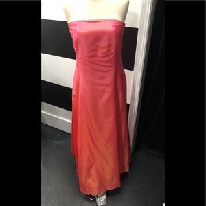 Jessica McClintock Peach Prom Evening Dress
